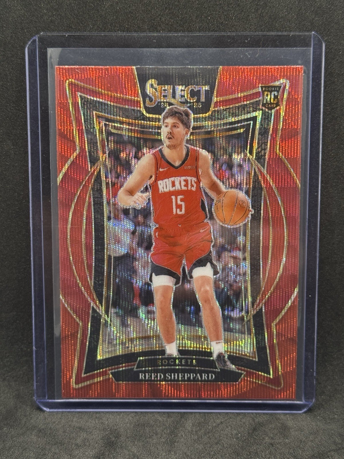 2024-25 Panini Select - Concourse Reed Sheppard #68 Red Wave (RC)