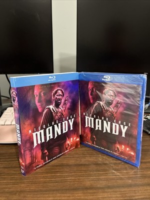 Brand New MANDY [New Blu-ray, 2017] With Slipcover SEALED  Horror