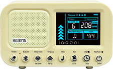Digital Metronome Rechargeable Bluetooth Connectivity Timer Function for Piano