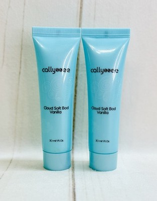 Lot x2 New & Sealed ~ Callyssee Cloud Soft Bod Vanilla 30 ml/ 1 oz Each