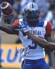 Adrian Mcpherson signed NFL football 8x10 photo W/Cert Autographed (A0348