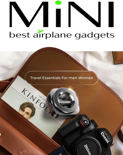 Support téléphone avion MagSafe - Rotation 360° et poignée double ressort pour voyage - Photo 6 sur 11
