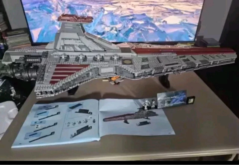 Venator-Class Republic Attack Cruiser | 5374 PCS Starship Building Set. NO BOX - Image 4 of 4