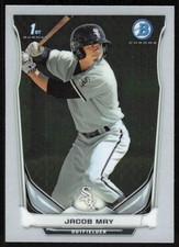 2014 Bowman Chrome Prospects #BCP3 Jacob May