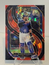 2025 Select #167 Blake Mitchell Red Cracked Ice Premier Level /199 Royals
