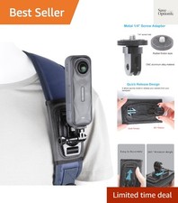 Shock-Absorbing Shoulder Mount for Insta360  Action Cameras - Adventure Ready
