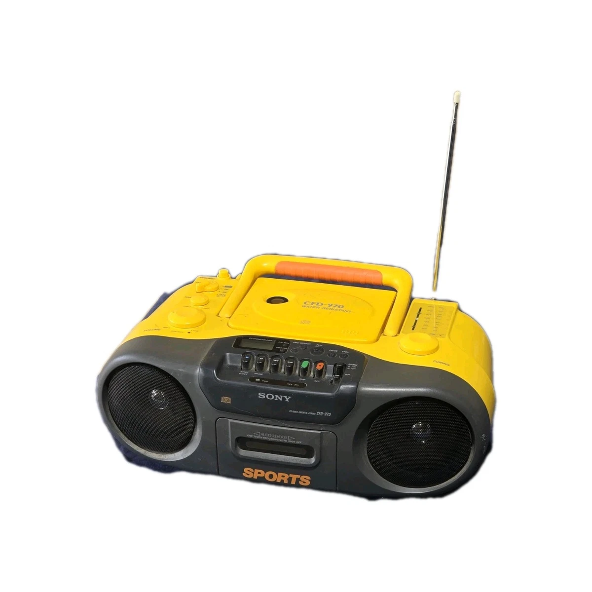Sony Yellow Portable Stereos & Boomboxes for sale | eBay