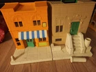 Vintage Sesame Street Hooper's Store & House Playset from 1984