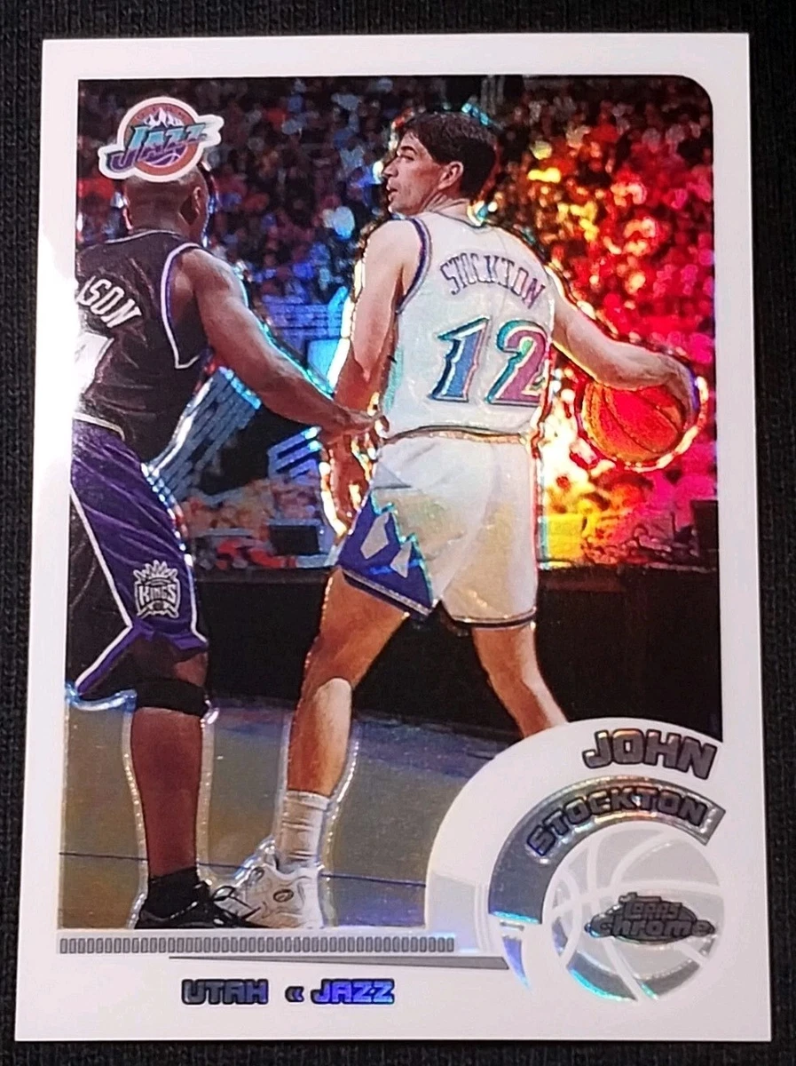 Topps John Stockton Basketball Sports Trading Card Singles for