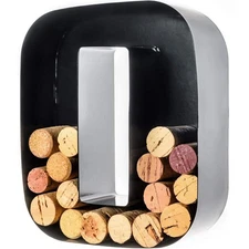 will's Metal Wine Cork Holder - Letters A to Z | Modern Housewarming Gift,...