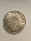 1 Oz Silver Buffalo Round .999 Fine