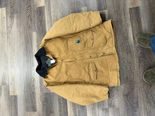 Vintage 90s Berne Apparel Duck Canvas Heavyweight Jacket - product listing photo