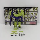 Vtg 1985 Transformers G1 Devastator Constructicons with Tech Cards Hasbro All 6