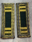 Pair of Civil War Union Sharpshooter 2nd Lieutenant Bullion Shoulder Boards