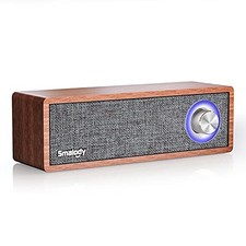 Retro Wood Bluetooth Speaker Mini Wireless Portable Sound Box Natural