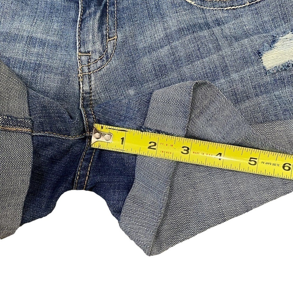 AEROPOSTALE - STYLE 19 B177 6K - THE MIDI - SIZE 4 - MEDIUM WASH - MIDRISE - B2