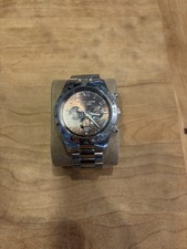 Michael Kors Layton Chronograph Watch Men 44mm Brown Dial Steel MK-8213