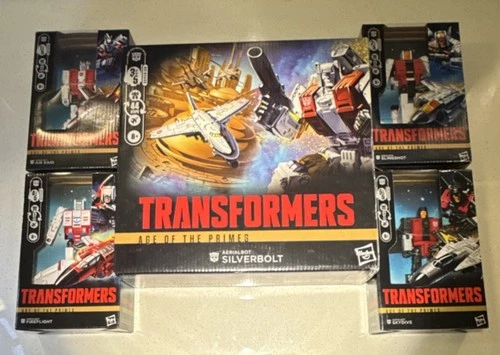 Sealed Transformers Age of the Primes Superion All 5 Complete set/lot