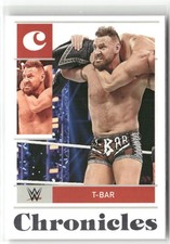 2022 Panini Chronicles WWE #57 T-Bar RAW Wrestling Card