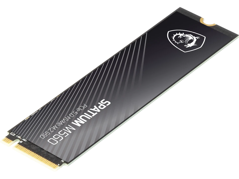 MSI SPATIUM M560 PCIe 5.0 NVMe M.2 1TB Solid State Drive (SSD) - SM560N1TB - Image 4 of 4