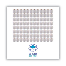 2-Ply Toilet Tissue, Standard, Septic Safe, White, 4 X 3, 500 Sheets/