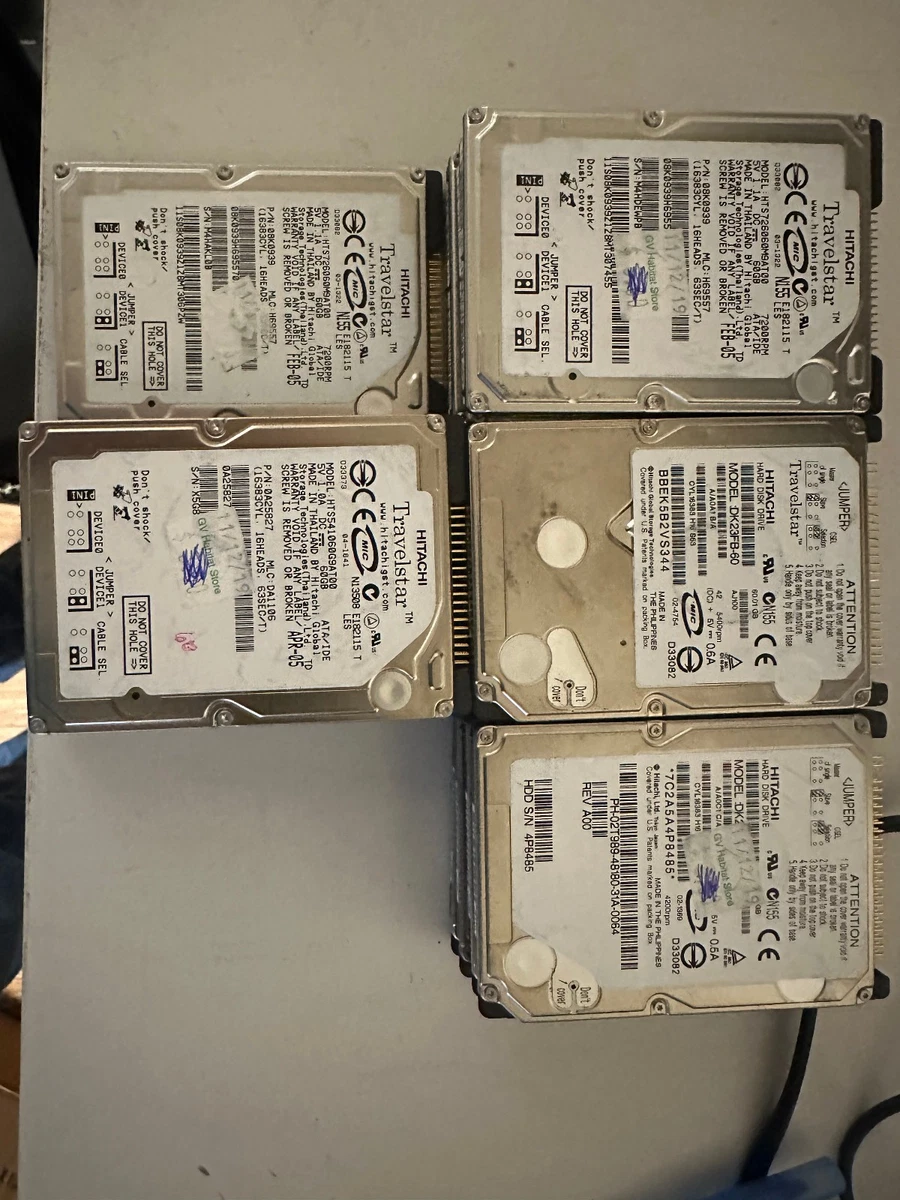 Refurbished Hitachi Travelstar 80GB 2.5