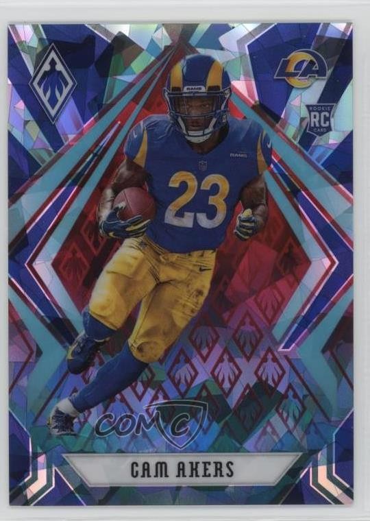 2020 Panini Phoenix Rookies Fire & Ice 25/50 Cam Akers #124 Rookie RC lz7