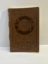 Loot Crate QMX Firefly/Serenity Brown Faux Leather Blank Journal/Notebook Emboss