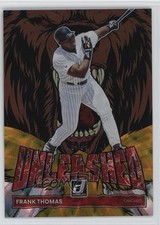 2022 Panini Donruss Unleashed Gold 45/99 Frank Thomas #UL-19 HOF 14mg