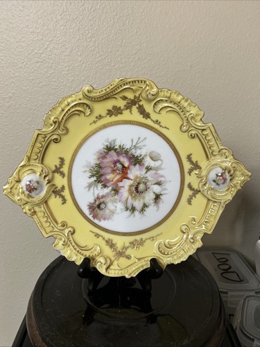 antique helena wolfsohn dresden 18th Century Porcelain Plate