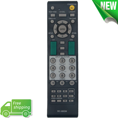 RC-682M Replace Remote Control for Onkyo AV Receiver TX-SR605 TX-SA605 TX-SA8560