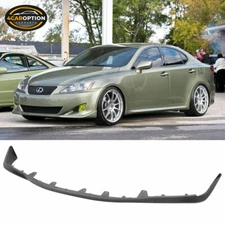 Fits 06-08 Lexus IS250 IS350 OE Style Unpainted Front Bumper Lip Spoiler - PU