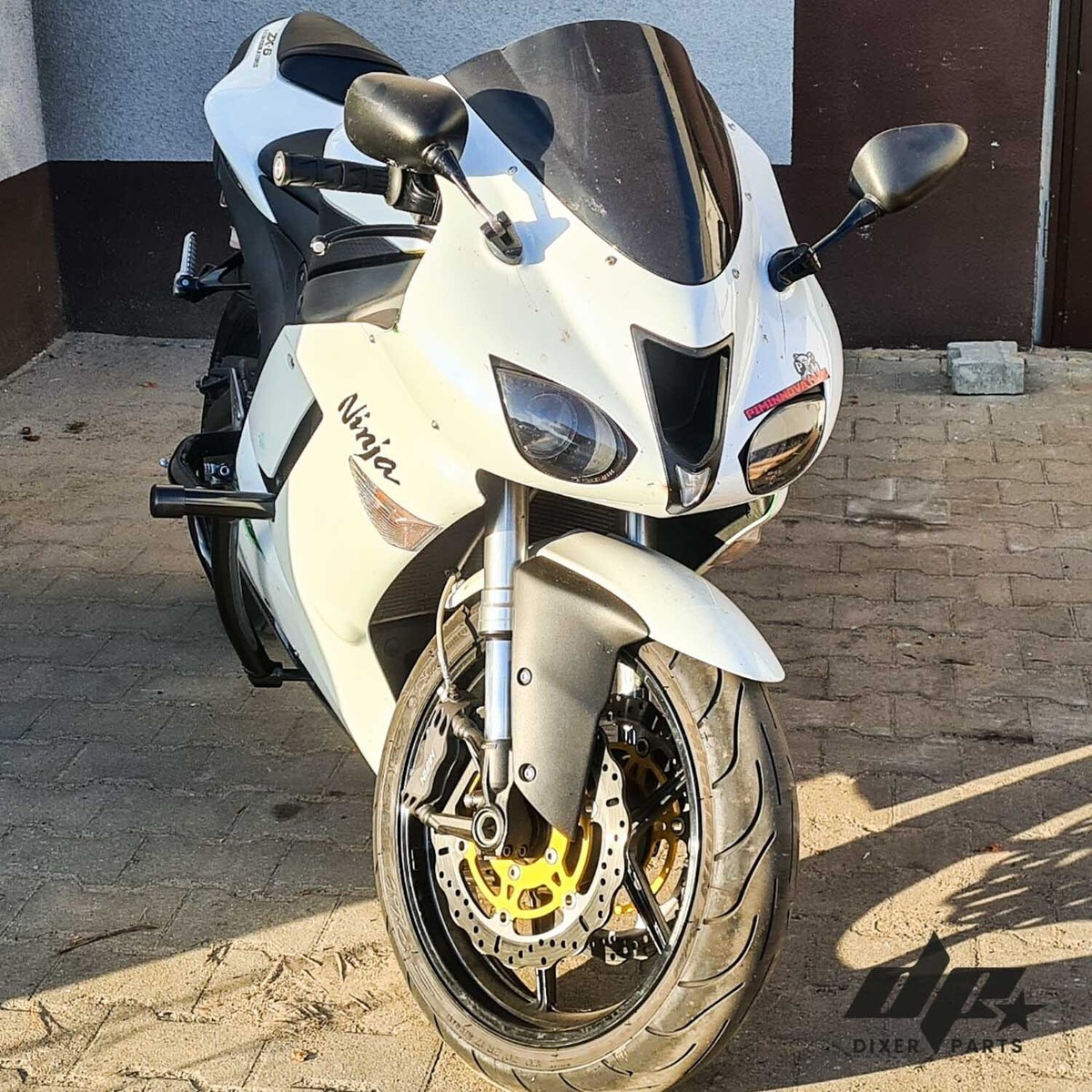 2007-2008 Kawasaki ZX6-R Ninja Crash Cage Stunt Street Engine