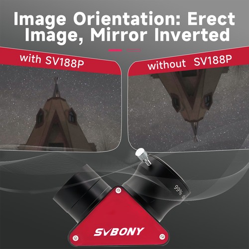 SVBONY SV188P 2inch 90 Degree Dielectric Mirror Diagonal 99% Reflectivity - Picture 3 of 15