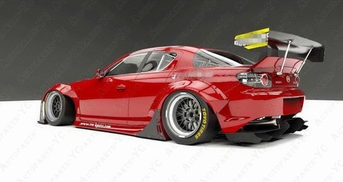 FRP LIP FENDER WING SPOILER For 09-12 Mazda RX-8 SE3P PD RB Style Wide Body Kit - Foto 19 di 24