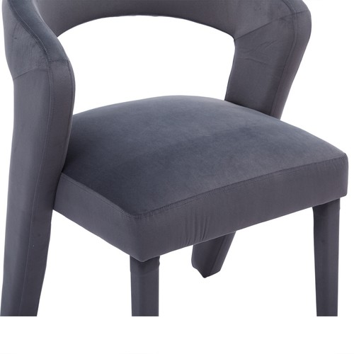 Sessel 2 er Set Relaxsessel Wohnzimmer Ohrensessel Stilvoller Loungesessel Grau - Bild 8 von 15