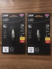 Feit 10 W T4 G4 Bi-Pin Base 12-Volt Landscape LED Light Bulb- 2-PACK 