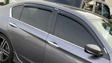 AVS Rain 3M Tape-On Guards Vent Visors Shade for 2013-2017 Honda Accord Sedan