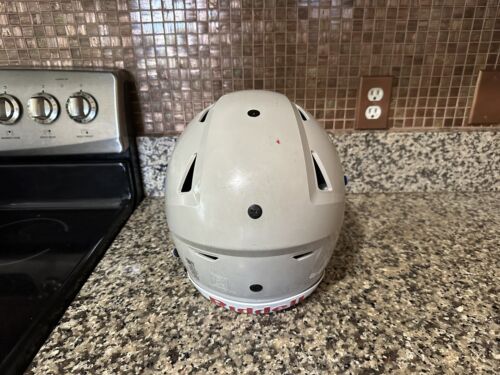 Riddell Speed FLEX Football Helm grau mit royalblauer Gesichtsmaske X Large XL - Bild 5 von 9