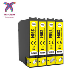 4 Yellow Ink Cartridge For Use in Epson XP-245 XP-247 XP-342 XP-345 XP-442