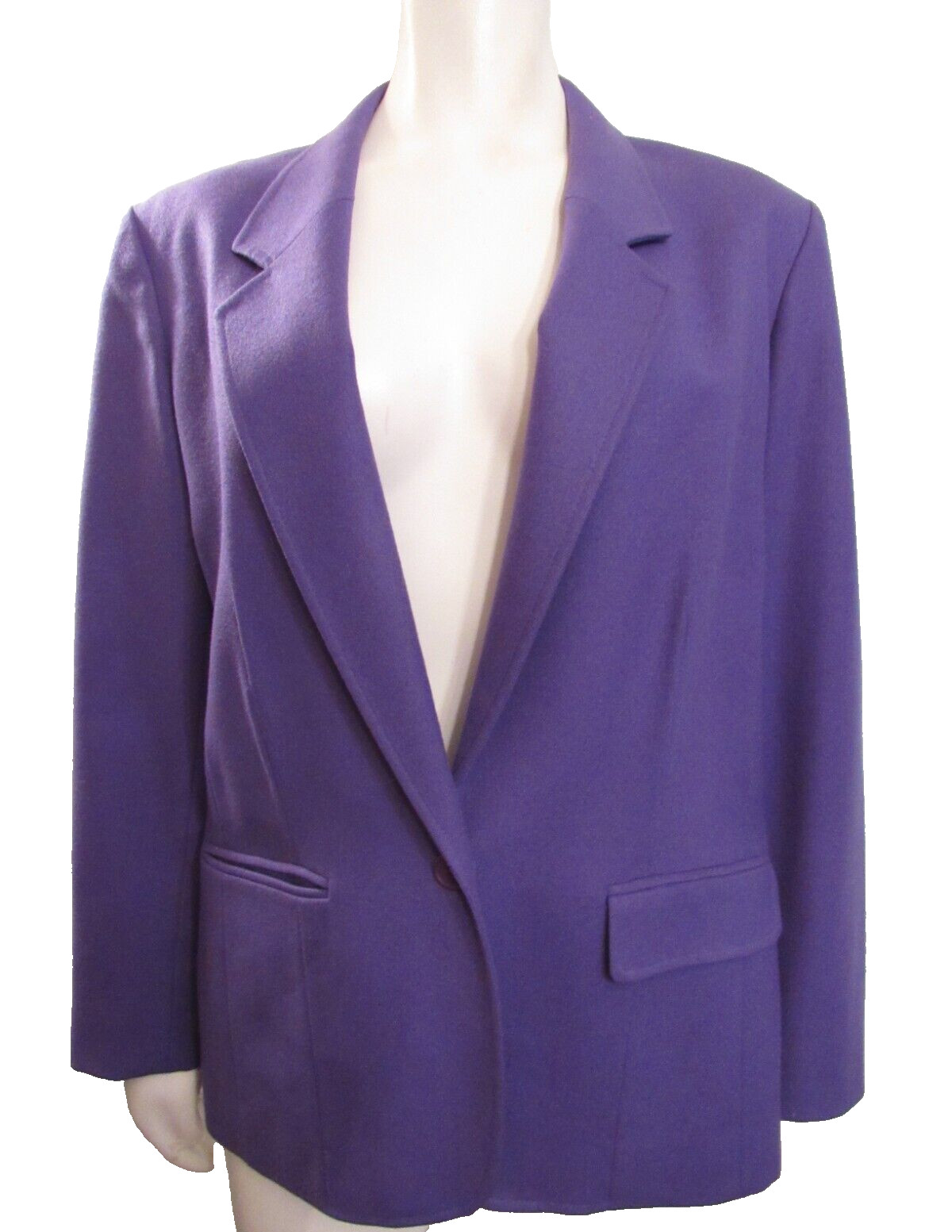 Pendleton Vintage 100% Wool Lined Single Button B… - image 1