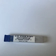 COBRA CARBIDE 22208 Endmill, Standard Uncoated, 5/32, Number of Flutes: 4