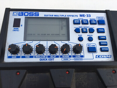 ギター ME-33 Guitar Multi Effects Boss BOSS ME-33 Guitar Multiple Effects | Musician's Friend