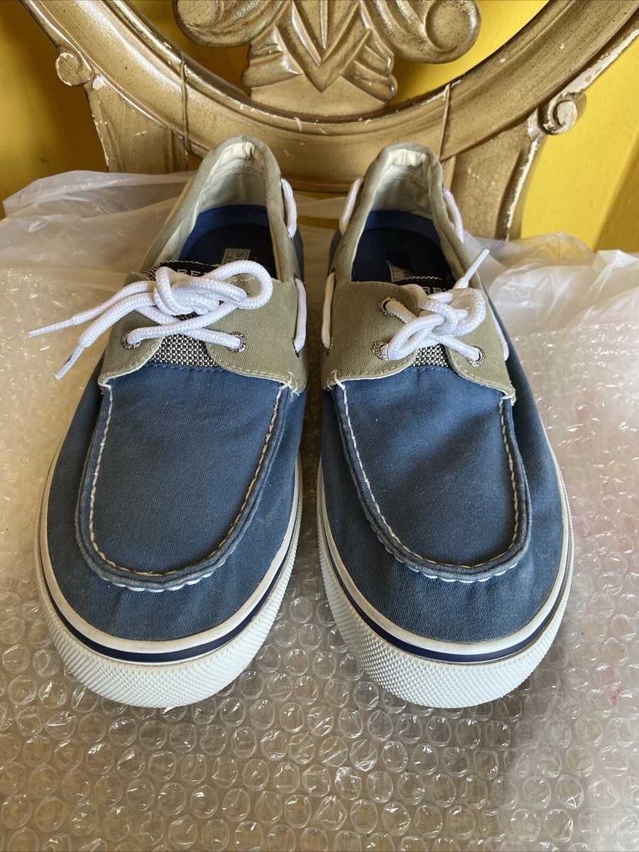 Sperry Top Side Boat Shoes Blue Lace-Up STS10804 F15-61683 Mens 13