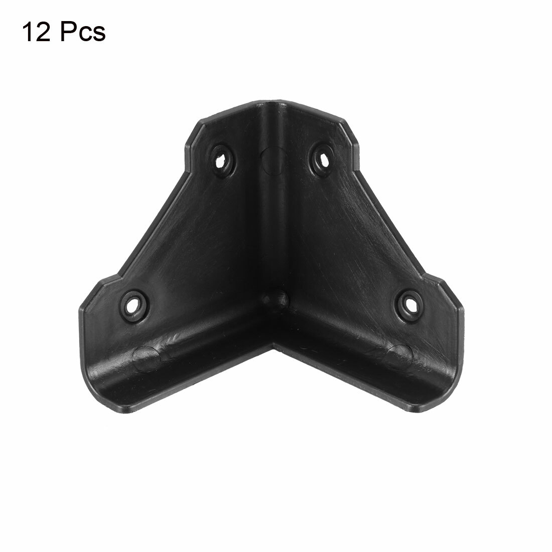 Plactic Box Corner Protectors Edge Guard Protector 78 x 78 x 73mm 12pcs