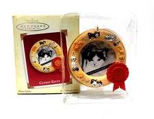 NEW Hallmark Keepsake Cutest Kitty Cat Christmas Ornament Photo Holder Nice GIFT
