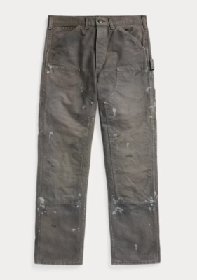 Double RL RRL Ralph Lauren Paint Splatter Jenkins Carpenter Double RL RRL Ralph Lauren Paint Splatter Jenkins Carpenter