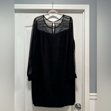 Elegant Lane Bryant Women’s black dress size 22