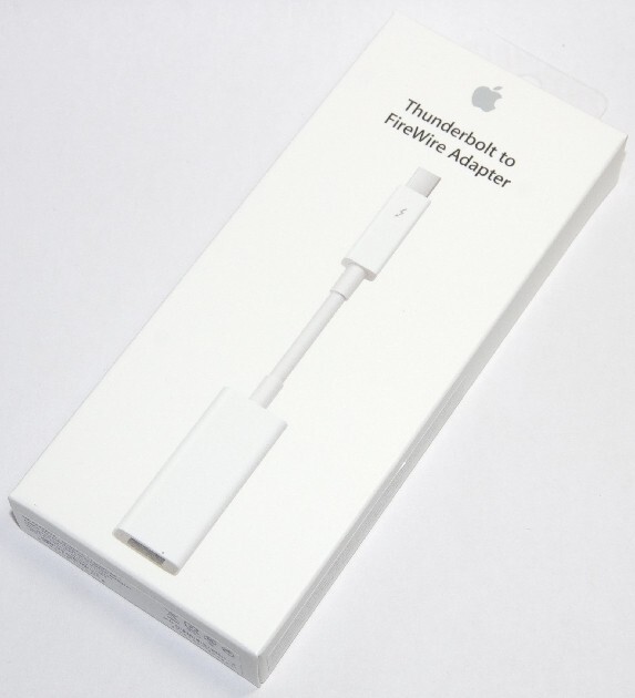 MD464ZMA Official Apple Thunderbolt-FireWire Adapter 