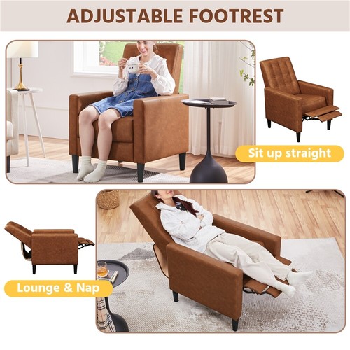Sillón Relax Ajustable Silla Relax Sillón Reclinable Butaca Silla Grande - Imagen 10 de 23
